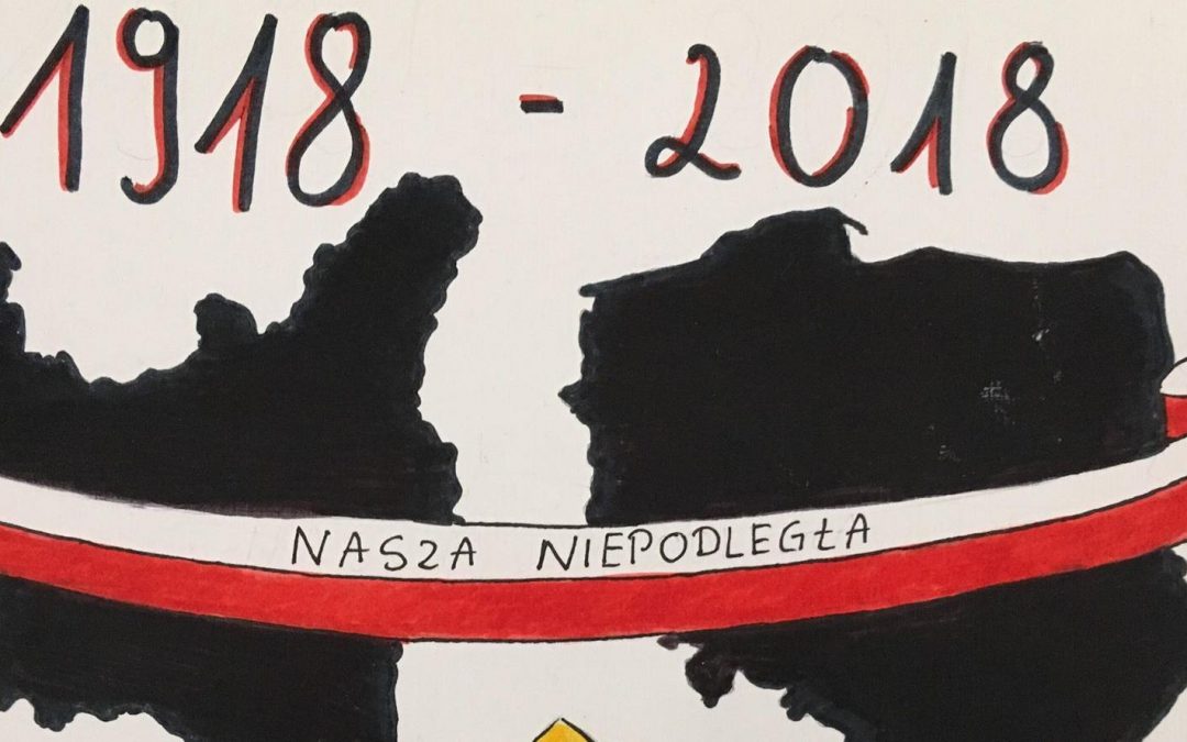 Jestem Polakiem – konkursowe prace uczniów z okazji 100 rocznicy odzyskania niepodległości przez Polskę