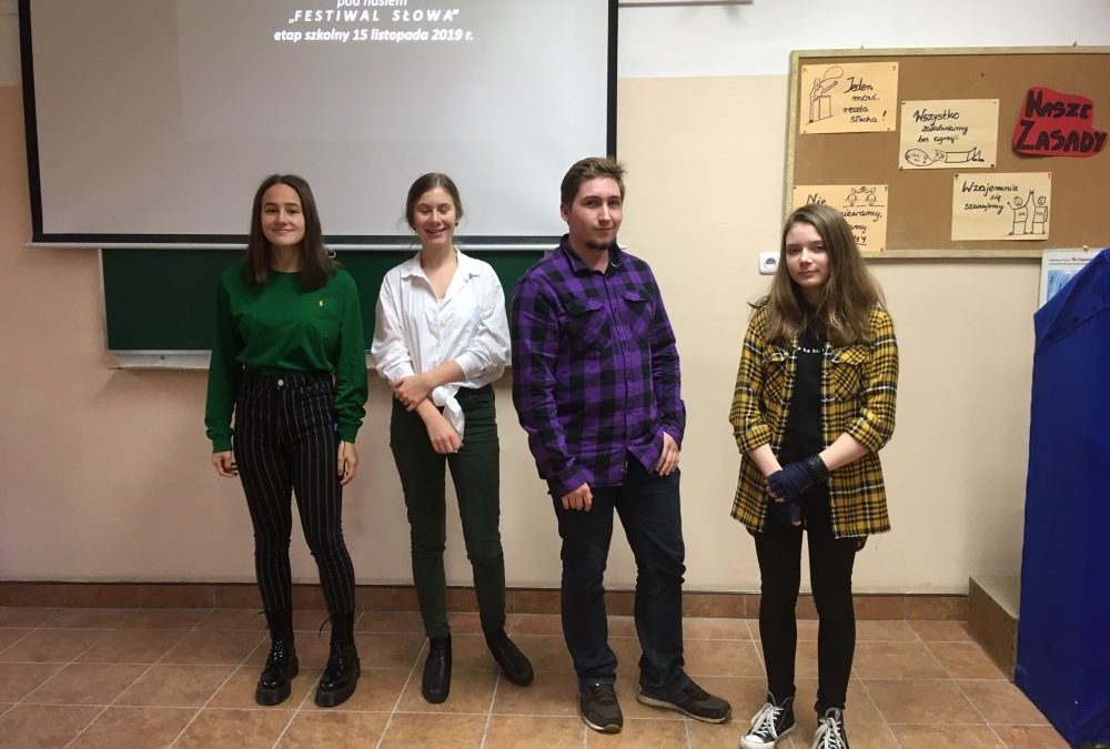Konkurs Recytatorski „Festiwal słowa”