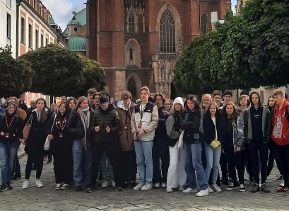 Wycieczka klas 2C i 3Cp do Wrocławia