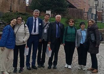 Wizyta delegacji z gruzińskiej szkoły partnerskiej LEPL Kutaisi Public School N17