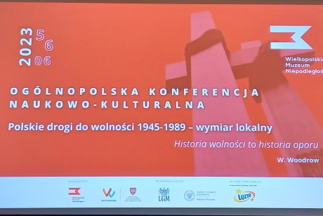 Konferencja: Polskie drogi do wolności 1945-1989 – wymiar lokalny